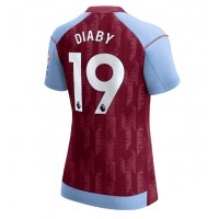 Aston Villa Moussa Diaby #19 Hjemmedrakt Dame 2023-24 Kortermet